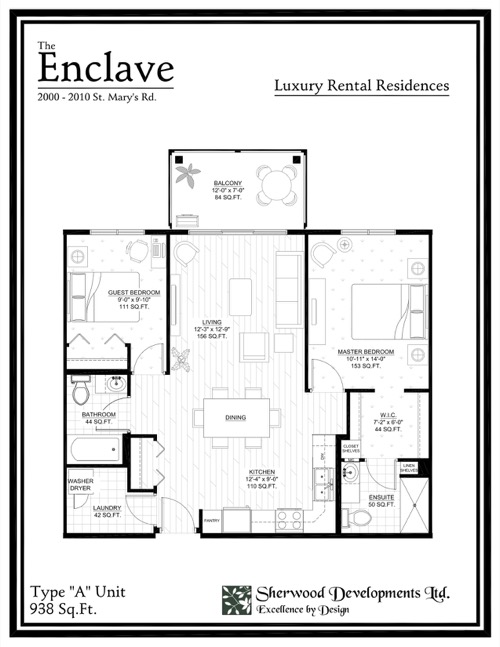 Enclave At Richmond Place Floor Plans Floorplans click