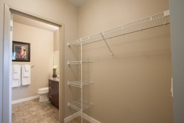 Suite Type A: Walk-In Closet