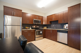 Suite Type B-1: Kitchen